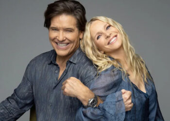 Lauralee Bell, Michael Damian "The Young and the Restless" Set CBS television City Los Angeles 10/31/25 © Howard Wise/jpistudios.com 310-657-9661