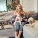 Lauren Alaina with her Daughter, Beni Doll, and Dogs, Nola and Opry; Photo by Osprey Media