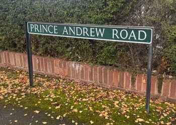 Prince Andrew Road and neighbouring Prince Andrew Close in Maidenhead were named in 1960 when Queen Elizabeth II gave birth to her third child