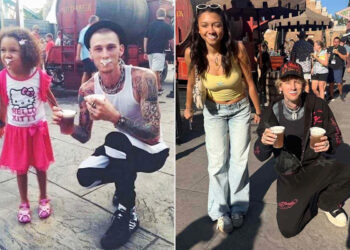 Machine Gun Kelly Recreates “Harry Potter ”Butterbeer Photo with Daughter 11 Years Later
