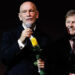 Actors John Malkovich and Sean Bean at premiere for The Yellow Tie, Bucharest 1 November 2025