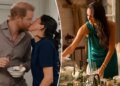 Meghan Markle, Prince Harry kiss in Netflix holiday special