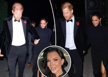 Meghan Markle and Prince Harry have date night out at Kris Jenner's 70th birthday bash