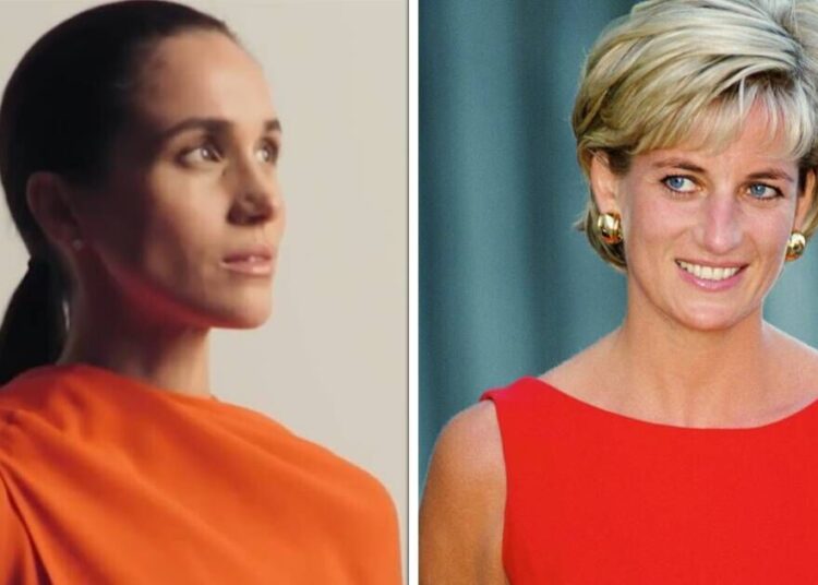 Meghan Markle mocked by fans for 'copying' Princess Diana's photoshoot | Royal | News