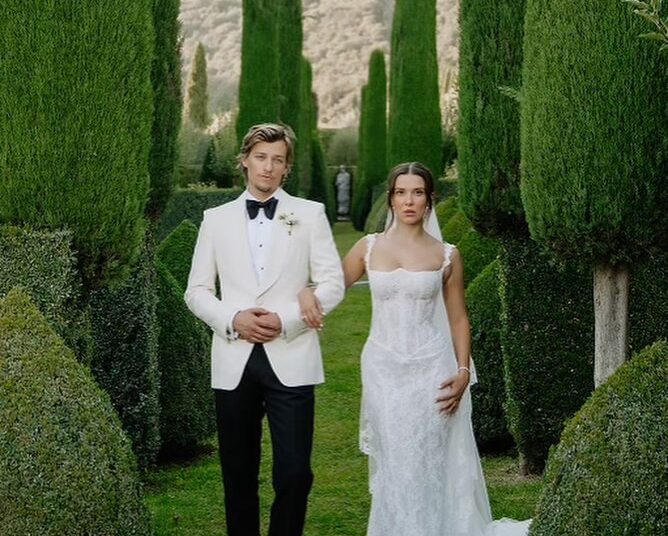 Millie Bobby Brown and Jake Bongiovi married in 2024.