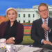Brzezinski was shocked by Scarborough's outburst.