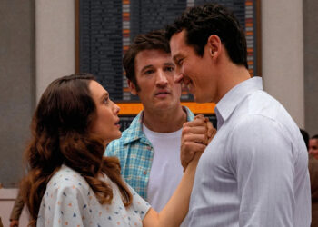 Movie Review: Elizabeth Olsen, Callum Turner and Miles Teller lead clever, charming ‘Eternity’