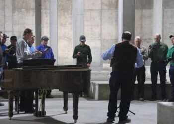 Music fills new 4M gallon water tank west of Cedar City as officials celebrate $6 million project | News