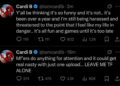 cardi b twitter 2025