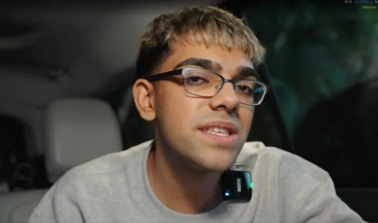 N3on in a car on tWitch