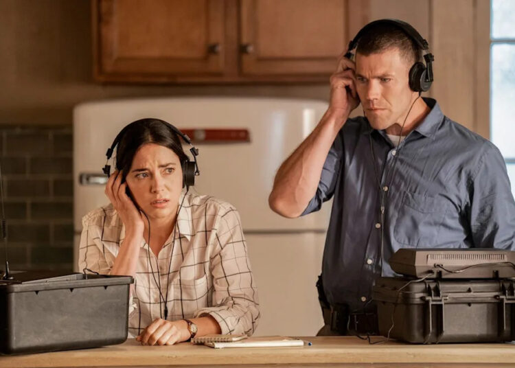 Erik Voake/CBS Mariel Molino and Austin Stowell as Lala Dominguez and Leroy Jethro Gibbs on 'NCIS: Origins'