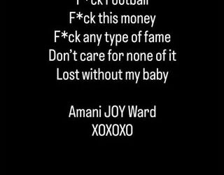 Charvarius Ward/instagram Charvarius Ward Instagram Stories