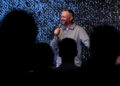 Comedian Nate Bargatze appears as a surprise guest at the end of a weekly Nateland Live show at the 100-seat Lab at Zanies comedy club Monday, April 28, 2025 in Nashville, Tenn.