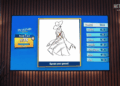 Image of Netflix’s new Pictionary game featuring a drawing of a stylish woman wearing a hat.