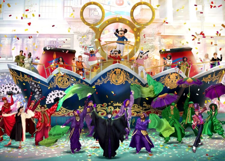Disney Destiny-Themed Parade Performance