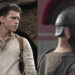 (Left) Tom Holland in Uncharted (Right) Matt Damon in The Odyssey