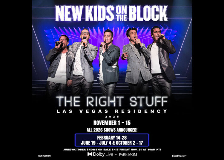 New Kids on the Block expand Las Vegas residency