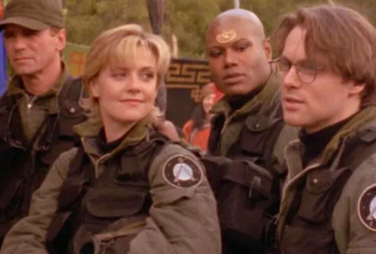 The original crew of <em>Stargate SG-1</em>