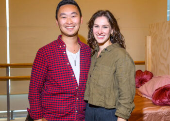 Geoffrey Ko and Leah Platt begin rehearsals for Paper Mill Playhouse's production of "Frozen."