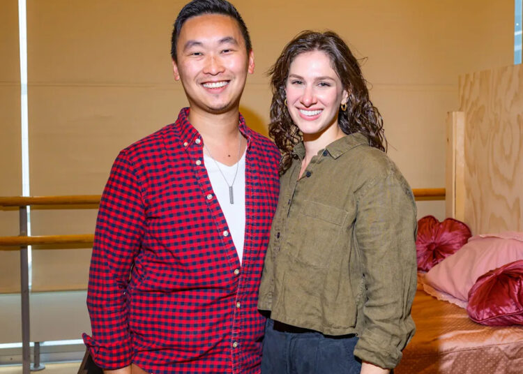Geoffrey Ko and Leah Platt begin rehearsals for Paper Mill Playhouse's production of "Frozen."