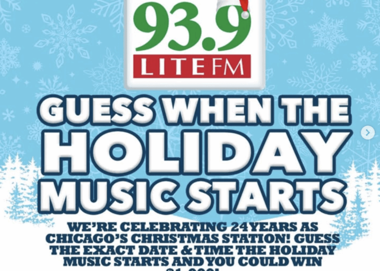 Nonstop Christmas Music Returns To 93.9 LITE FM Tuesday, Later Than In Recent Years
