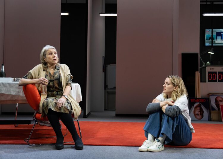 Anne Reid, left, and Olivia Reis in "Oedipus."