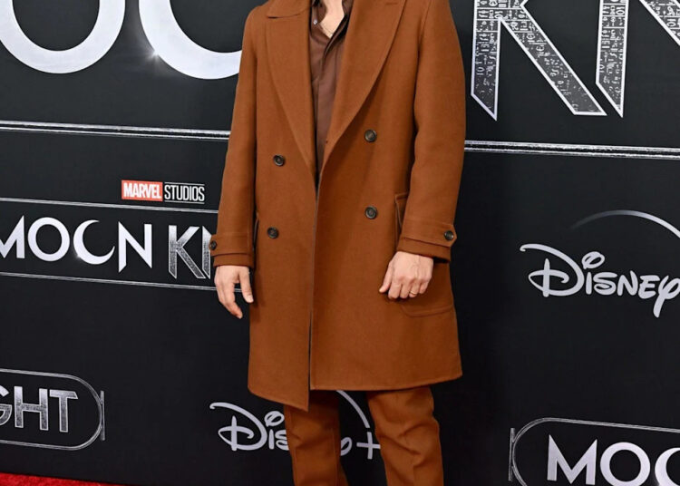 Oscar Isaac at the "Moon Knight Premiere