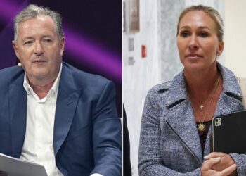 Piers Morgan claims Marjorie Taylor Greene canceled interview - Celebrity News - Entertainment
