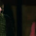 Isak Tufic and Teagan Sucherman as two siblings standing side by side in Pluribus