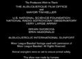 Disclaimer in the closing credits of <em>Pluribus</em> on Apple TV