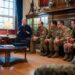 Prince Harry spent time with members of Canada's Reserve Forces during his visit to Toronto