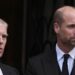 Andrew Mountbatten Windsor and Prince William at Westminster Cathedral on 16 September 2025. Pic: PA