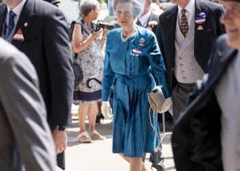 Princess Anne will be in Australia from November 8 to 11, accompanied by her husband Vice Admiral Sir Tim Laurence. The couple are pictured here together in June