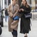The royal sisters reunited in Mayfair and were seen embracing before talking intensely