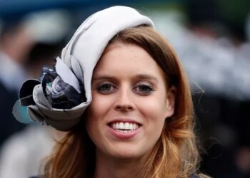 Princess Beatrice during a garden party held at Buckingham Palace