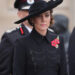 Kate laid a wreath honouring the war dead at the National Memorial Arboretum (Joe Giddens/PA)