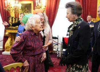 Princess Royal hosts Not Forgotten Association tea party