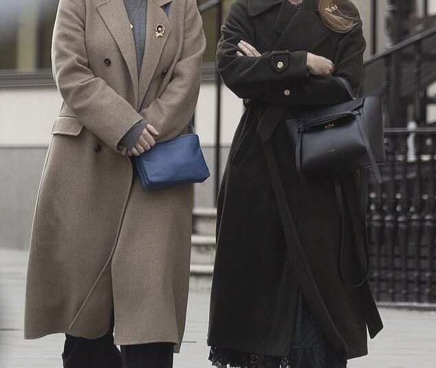 Princesses Beatrice and Eugenie were spotted together in London around the time the King formally stripped their father Andrew of his titles and his HRH