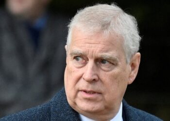 Britain's Prince Andrew, Duke of York attends the Royal Family's Christmas Day service at St. Mary Magdalene's church.(Reuters File)