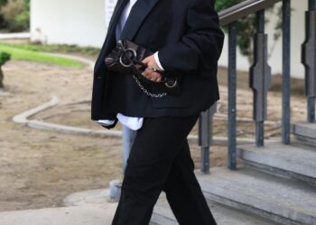 *exclusive* los angeles, ca rihanna is fashionably stylish as she visits the los angeles dph vital records office to pick up some legal documents. the singer who recently welcomed her third child, daughter rocki irish with longtime partner and "loving husband” a$ap rocky may have been picking up a copy of her daughter's birth certificate. rihanna's dad, ronald fenty passed away in la on may 30, 2025, at the age of 70 just months before the singer gave birth to her daughter. in a recent interview with perfect magazine, a$ap rocky referred to himself as a "loving husband" to rihanna stating that being a "father and a partner and a loving husband" is what makes him happy and gives him motivation. the statement fueled ongoing speculation that the couple has secretly married.pictured: rihannabackgrid usa 12 november 2025 byline must read: shotbynyp / backgridusa: +1 310 798 9111 / usasales@backgrid.comuk: +44 208 344 2007 / uksales@backgrid.com*uk clients pictures containing childrenplease pixelate face prior to publication*