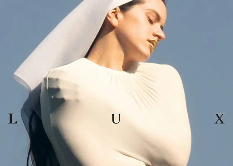 This image released by Columbia Records shows 'LUX' by Rosalía. (Columbia Records via AP)