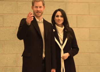 Prince Harry and Meghan Markle on visit to Nechells Wellbeing Centre, Birmingham