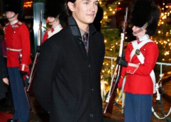 Count Nikolai supported his grandmother at the premiere of the revival of 'The Snow Queen'
 

  

