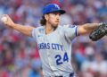 Kansas City Royals pitcher Michael Lorenzen