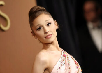 Ariana Grande attends the 16th Governors Awards at the Ray Dolby Ballroom at Ovation Hollywood in Los Angeles on Nov. 16, 2025.