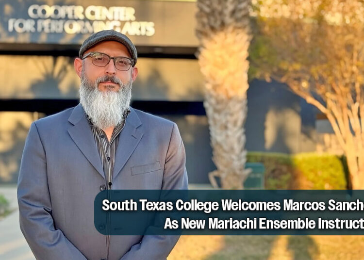 South Texas College proudly welcomes Marcos Sanchez, adjunct faculty member and new instructor for the Mariachi Ensemble. STC image