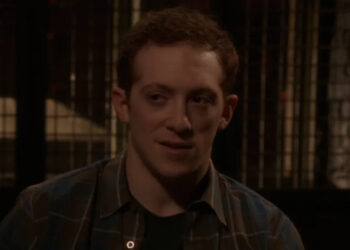 Ethan Slater playing a rapist in Law & Order: SVU Season 20x04.