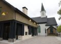The Dawn Terrace outside the new Brannan Center in Calistoga Monday, Sept. 29, 2025. (Beth Schlanker / The Press Democrat)