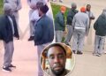 Sean 'Diddy' Combs smiles with inmates in new prison photos