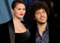 Selena Gomez and Benny Blanco attend the 5th Annual Academy Museum Gala at the Academy Museum of Motion Pictures.